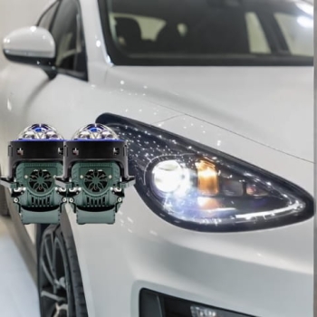 Nâng cấp đèn pha laser Geely EX2